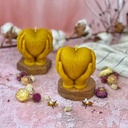 Свічка "Серце в долонях"