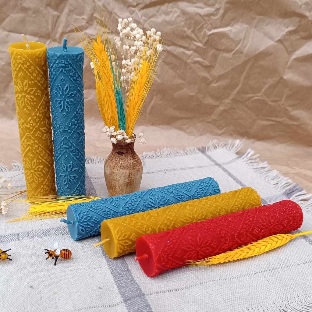 Свічка "Вишиванка"