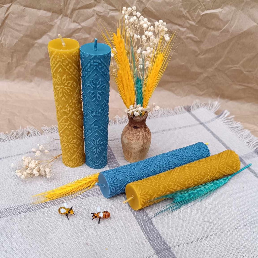 Свічка "Вишиванка"