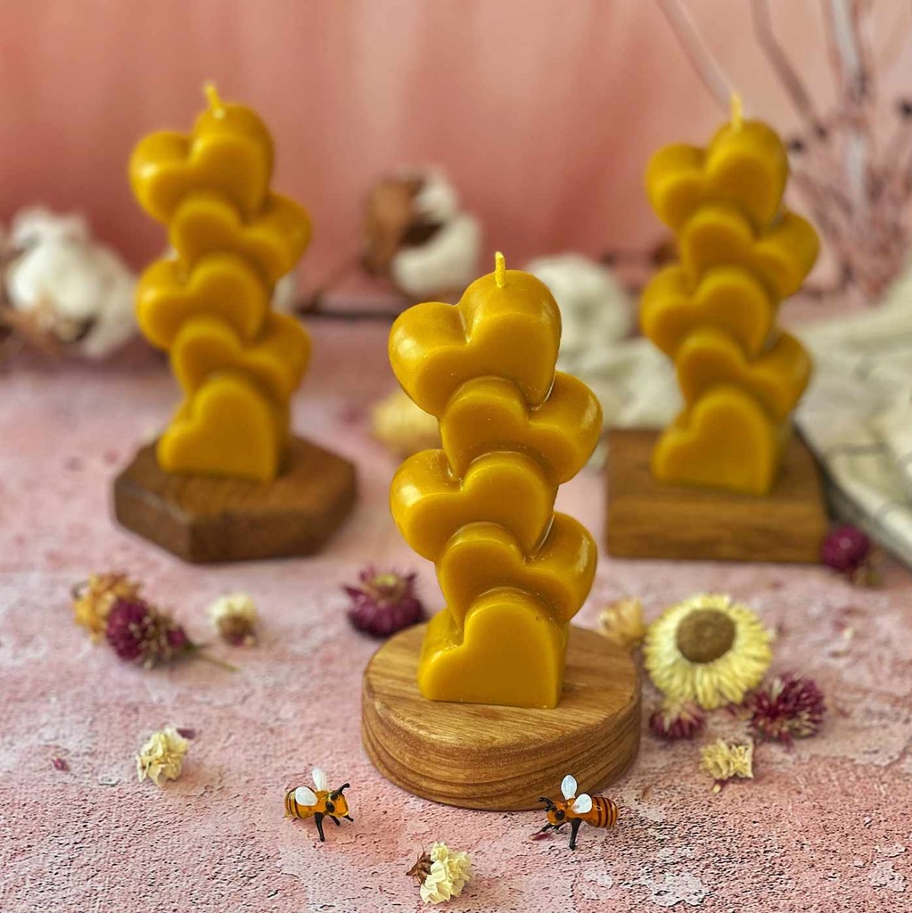 Свічки "5 сердець велика"