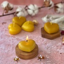 Свічка "Серце гладке"