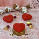 Свічка "Серце з візерунком велике"