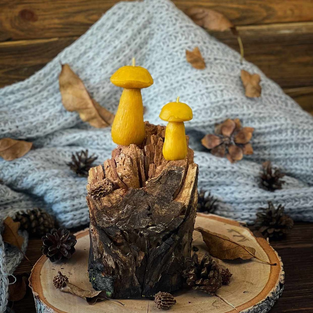 Свічки "Білі гриби"