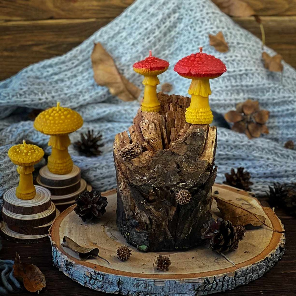 Свічки "Мухомори"