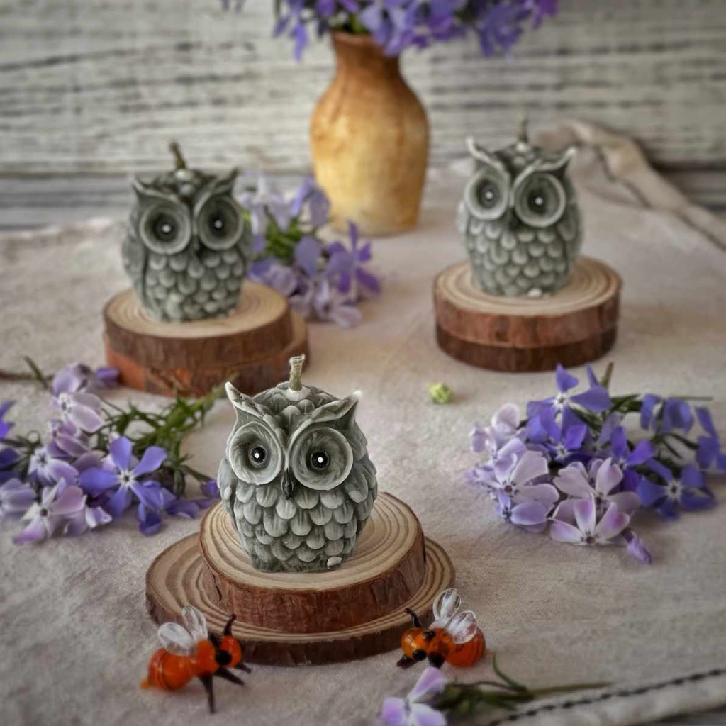 Свічка "Сова"