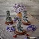 Свічка "Сова з книгами"