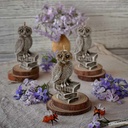 Свічка "Сова з книгами"