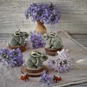 Свічка "Зайченя"