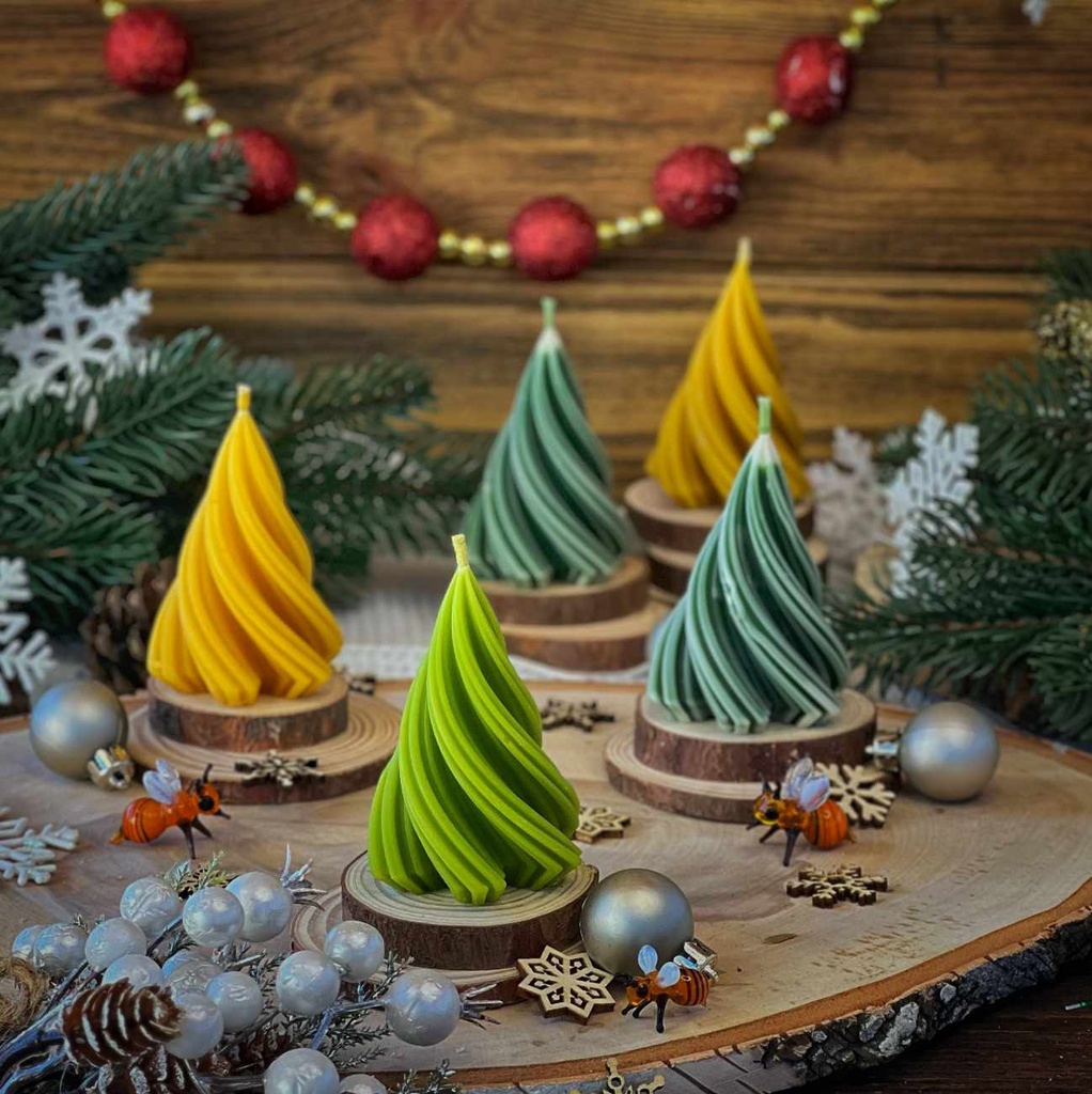 Свічка "Ялинка вита"