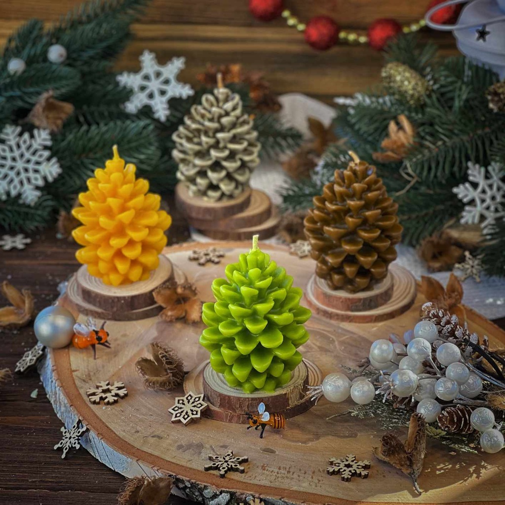 Свічка "Шишка кедрова"