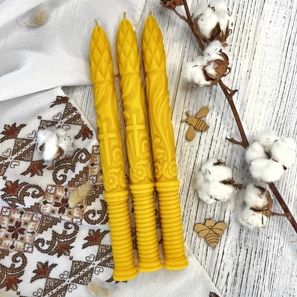 Свічка "Стрітенька квіткова"