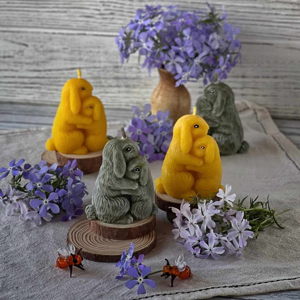 Свічка *Обійми зайченят*