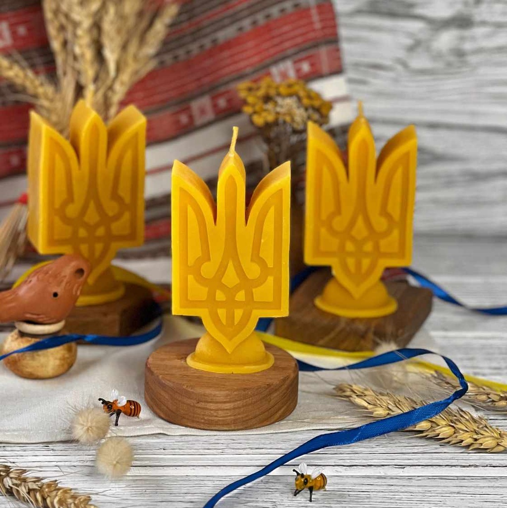 Свічка "Тризуб"