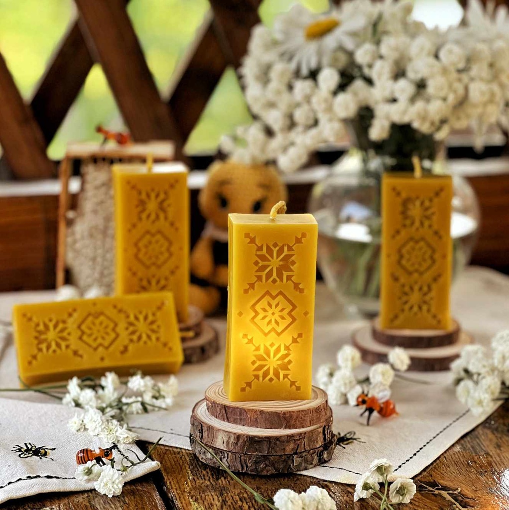 Свічка "Вишиванка прямокутна"