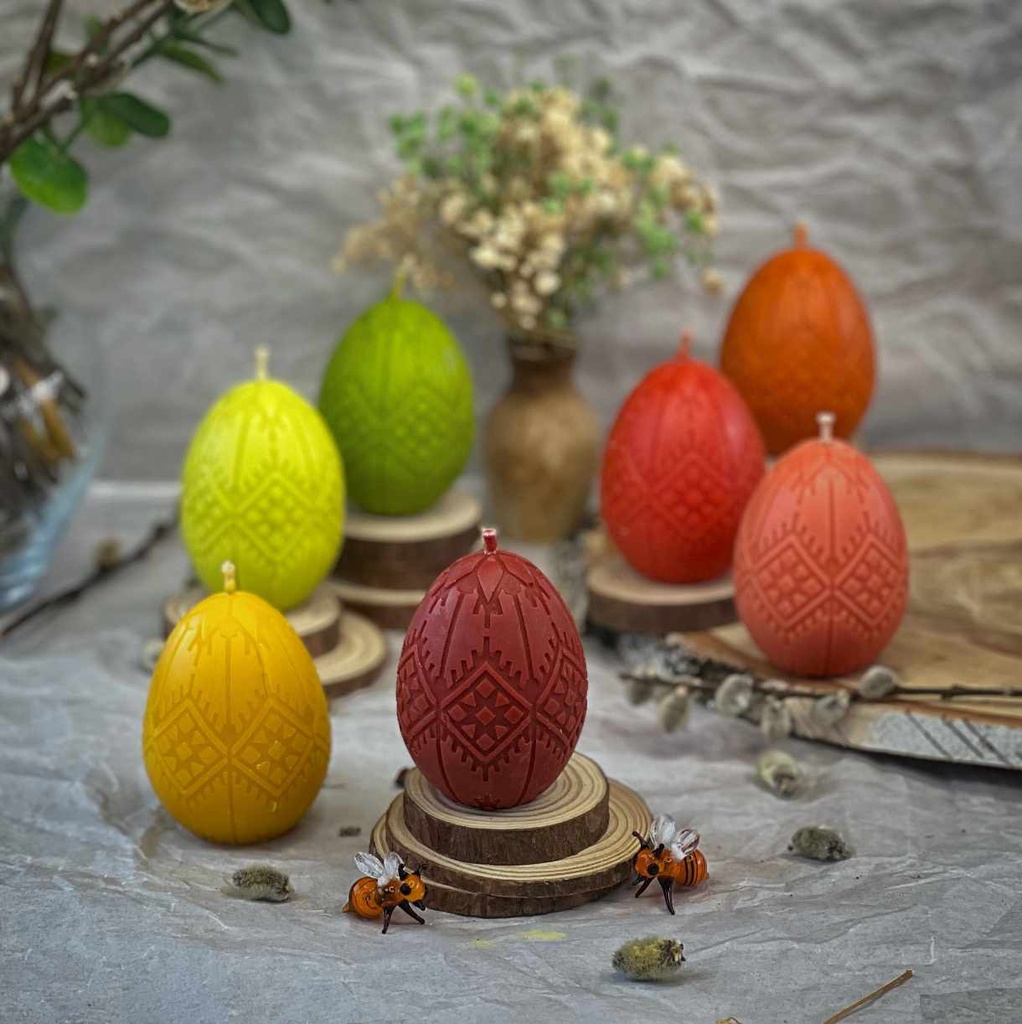 Свічка "Яйце родинний оберіг"