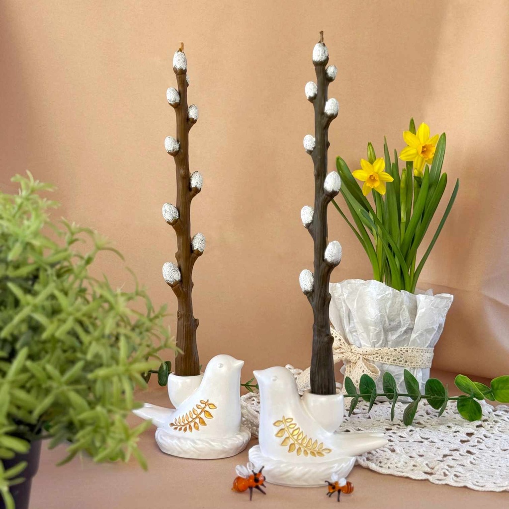 Свічка "Верба L весняний передзвін"