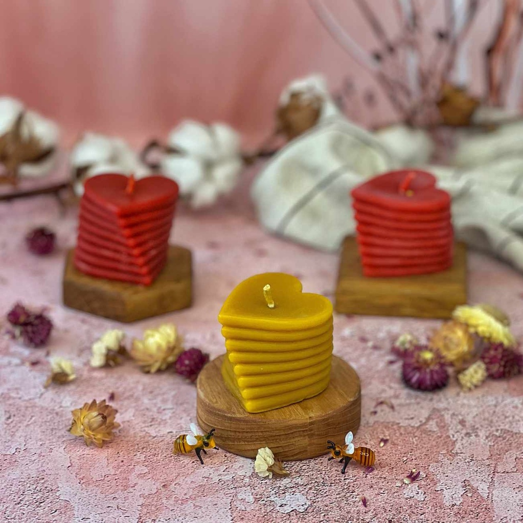 Свічка "8 сердець"