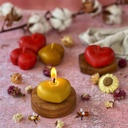 Свічка "Серце гладке"