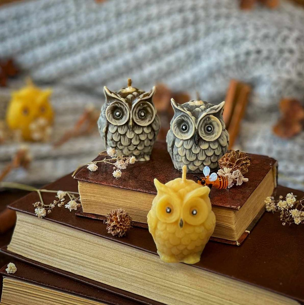 Свічка "Сова"