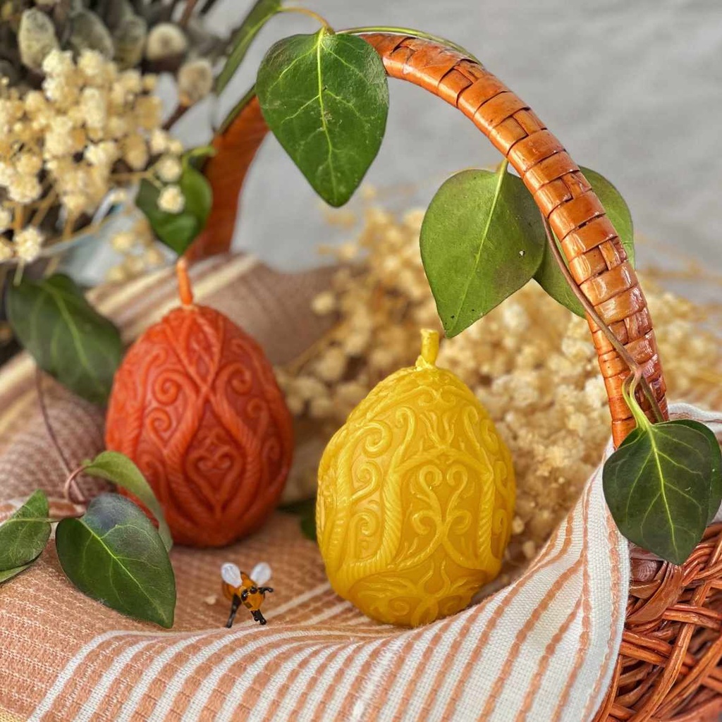 Свічка "Яйце з візерунком мале"