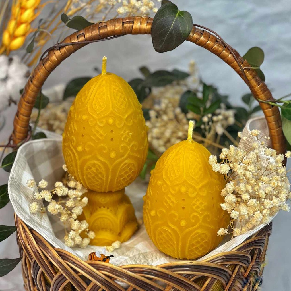 Свічка "Яйце мережевне"