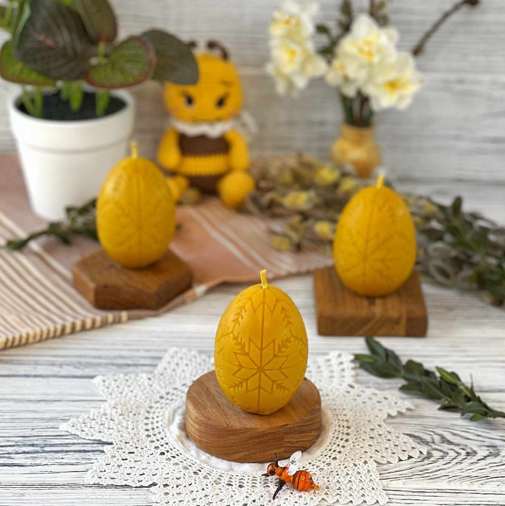 Свічка "Яйце Львівщина"