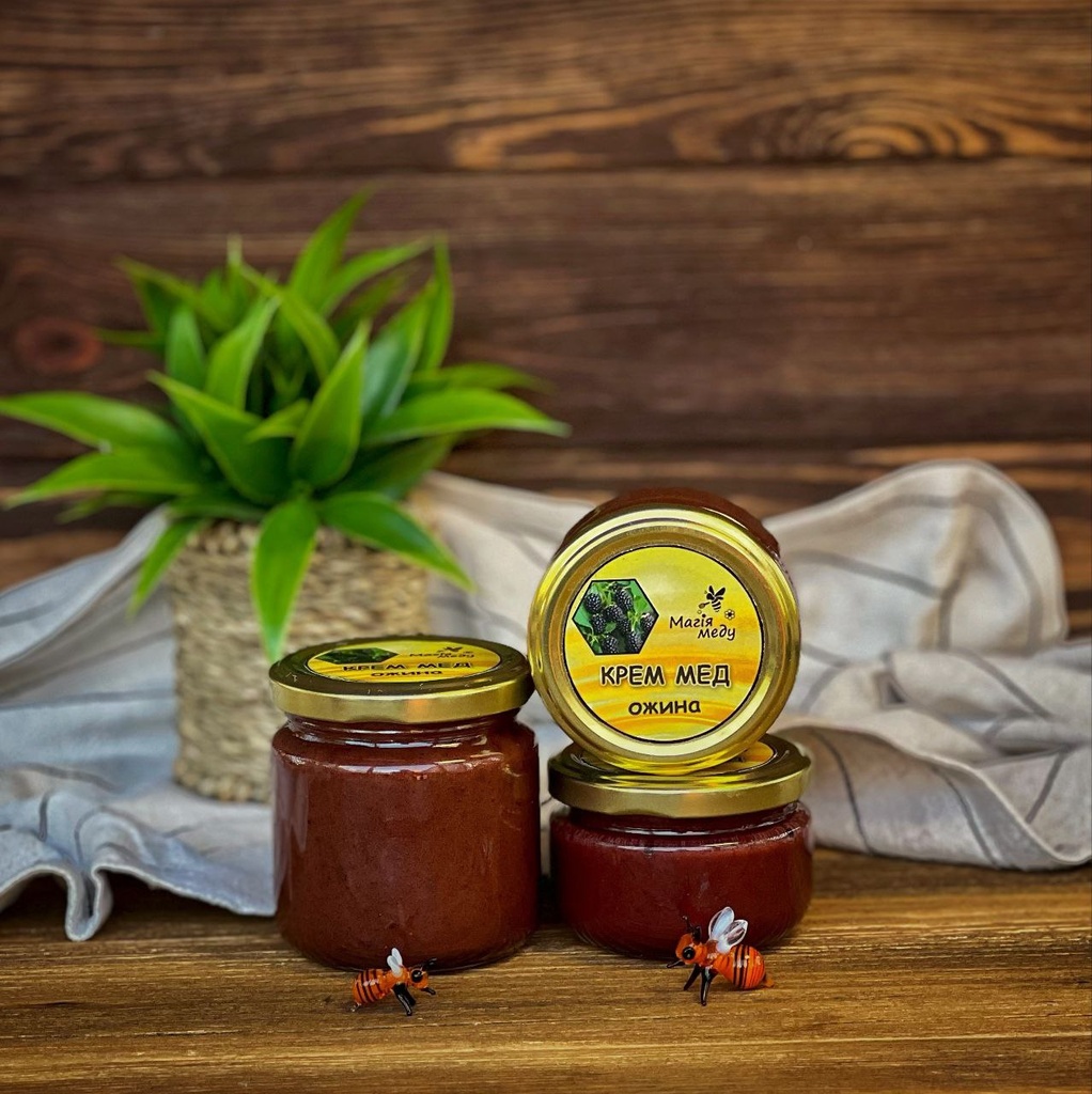 Крем-мед ожина