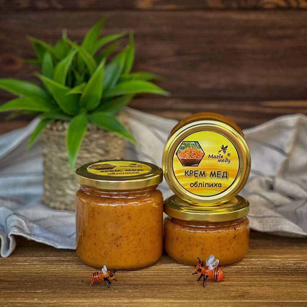 Крем-мед обліпиха