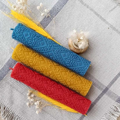 Свічка "Вишиванка"