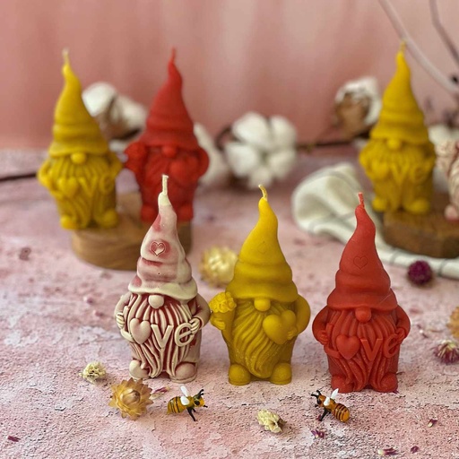 Свічки "Гноми Валентинки"