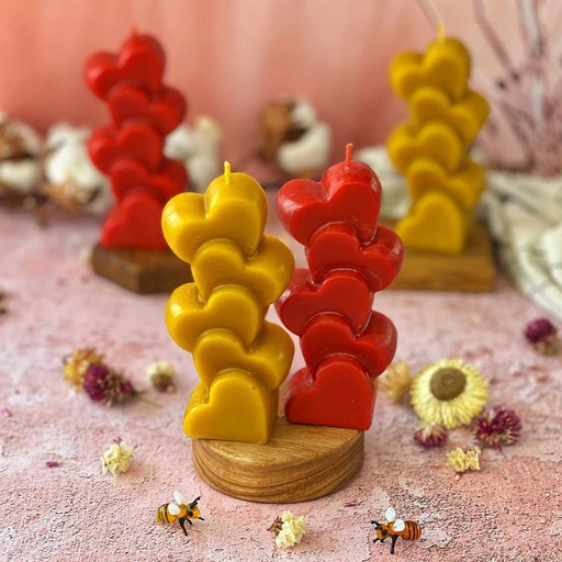 Свічки "5 сердець велика"