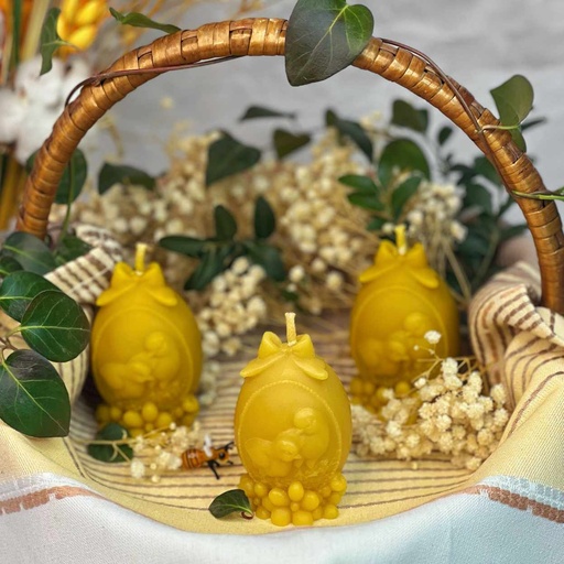 Свічка "Яйце з курчатами"